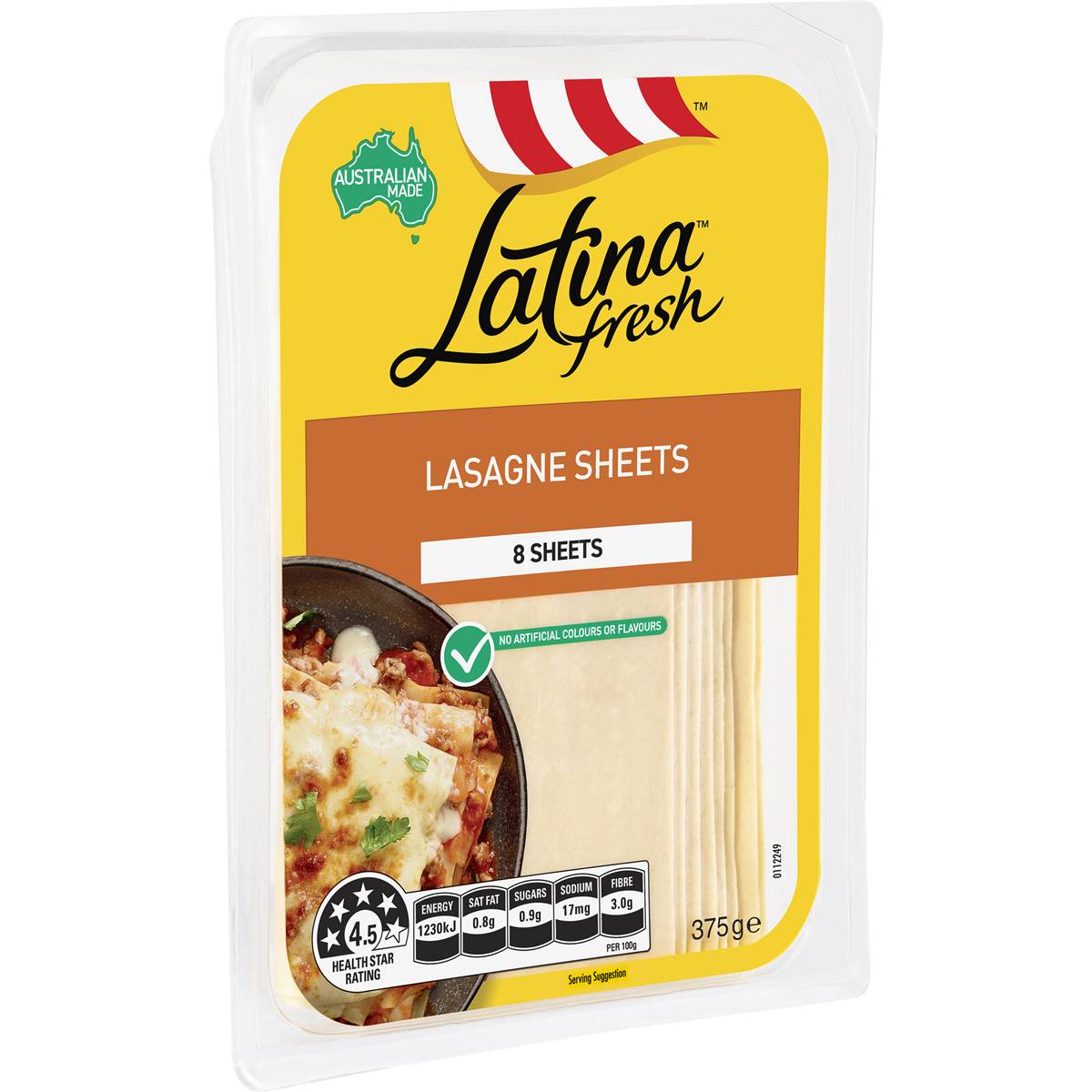 Latina Lasagne Sheets 375g Woolworths
