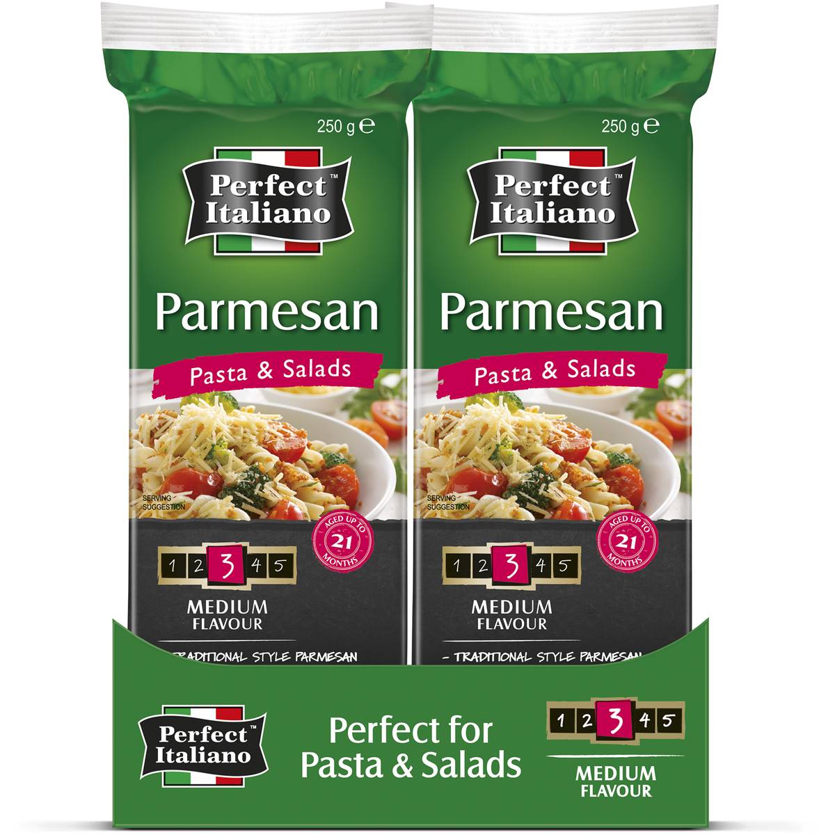 Perfect Italiano Parmesan Cheese 250g Woolworths