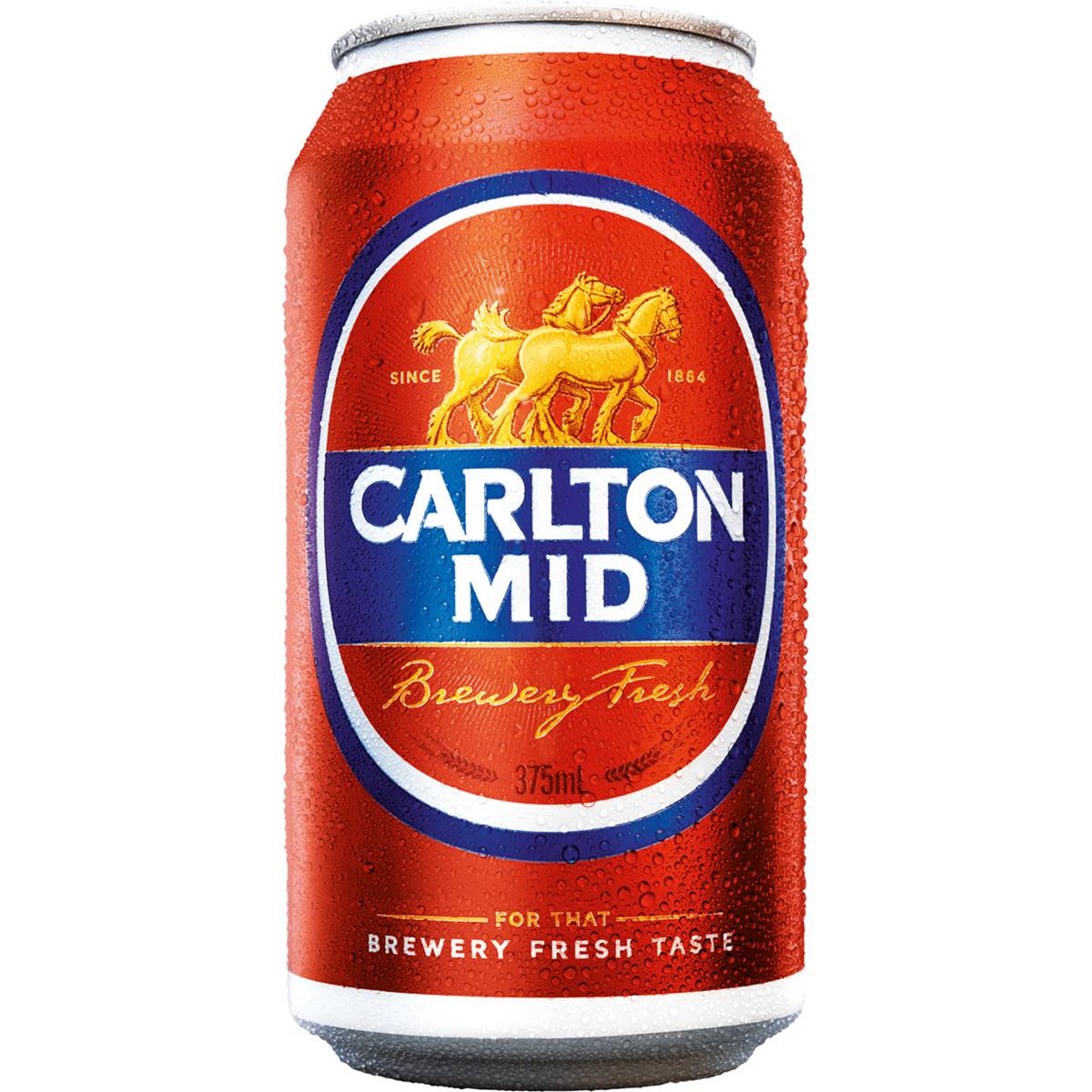 Carlton Mid Strength Lager Can Woolworths