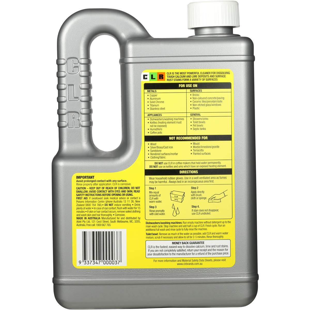 Clr Multipurpose Cleaner Calscium Lime Rust Woolworths