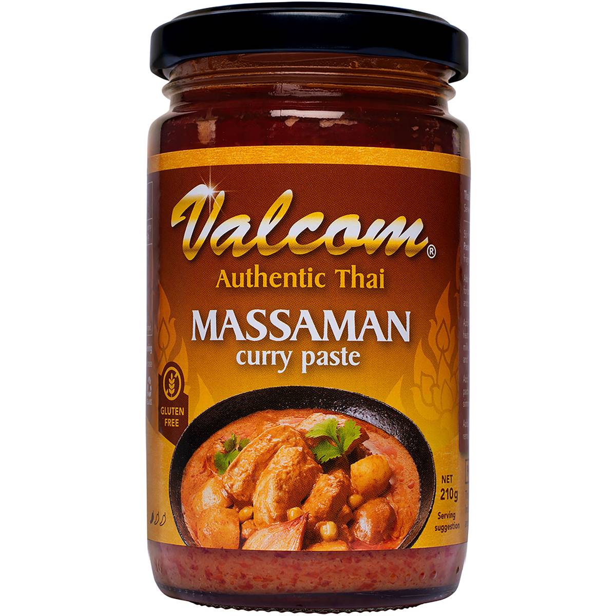 Valcom Paste Massaman Curry 210g Woolworths