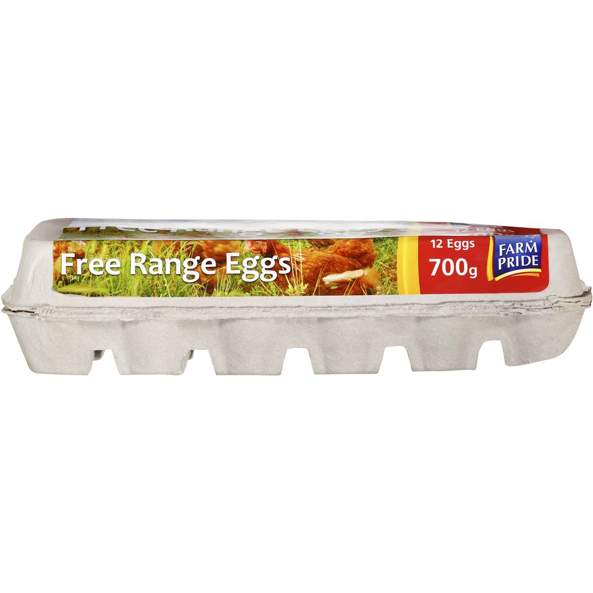 Farm Pride Free Range Eggs 12pk 700g Woolworths
