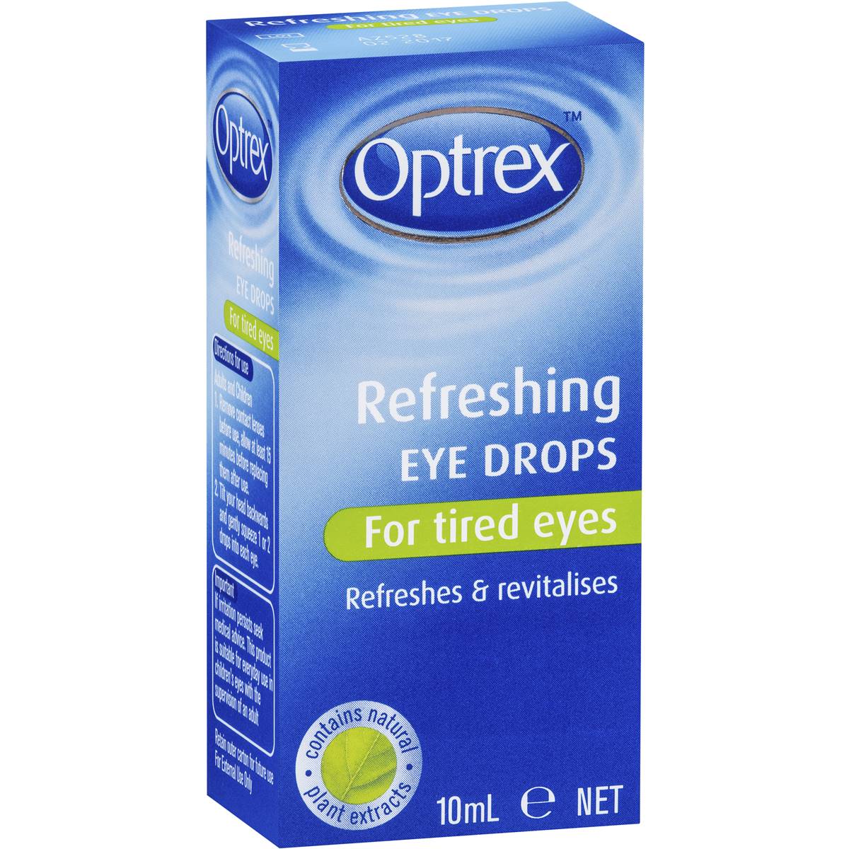 Optrex Eye Drops Fresh Eye Drops 10ml Woolworths