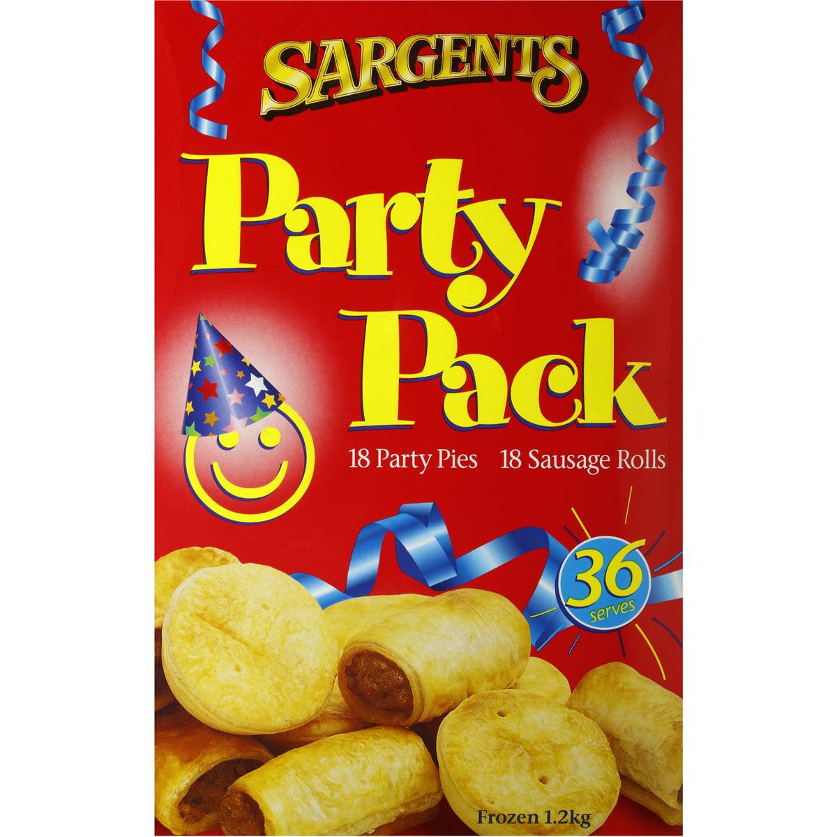 Sargents Party Pack 36pk 1.2kg Woolworths