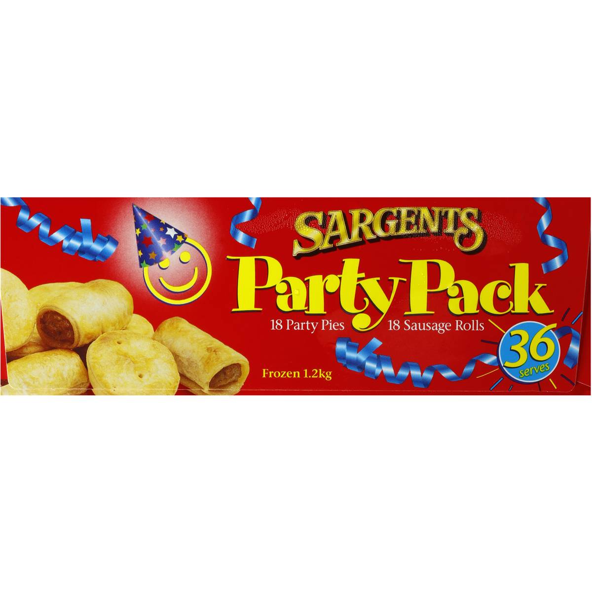 Sargents Party Pack 36pk 1.2kg Woolworths