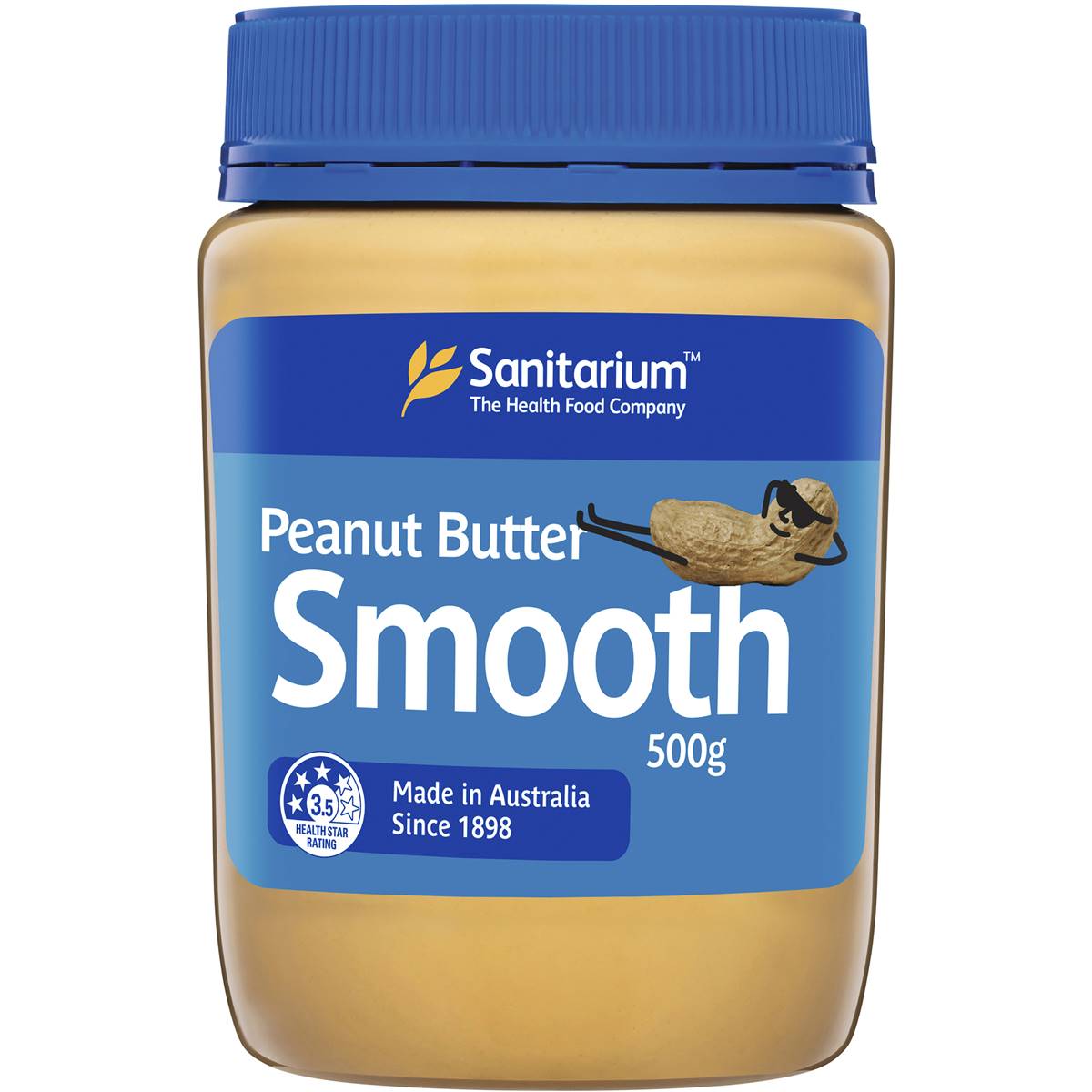 Sanitarium Smooth Peanut Butter 500g Woolworths