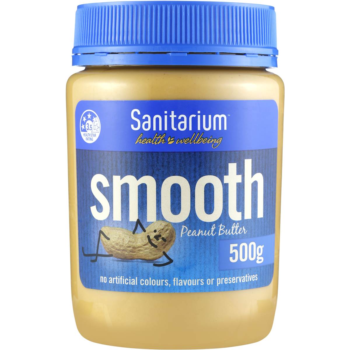 Sanitarium Smooth Peanut Butter 500g Woolworths