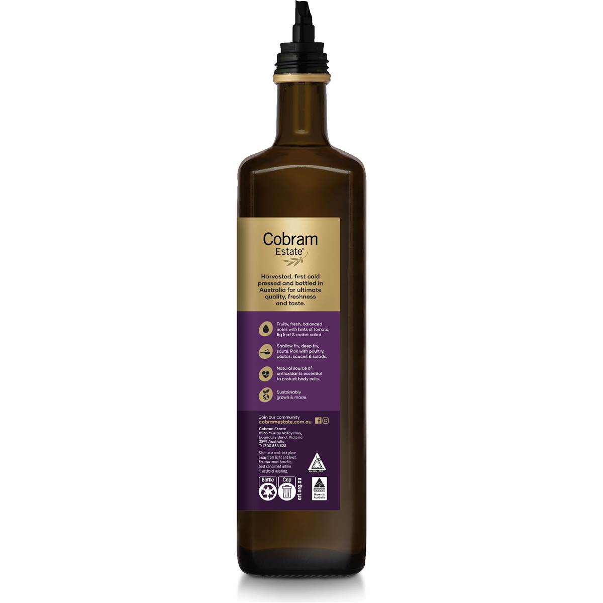 Cobram Estate Classic Extra Virgin Olive Oil 750ml Woolworths