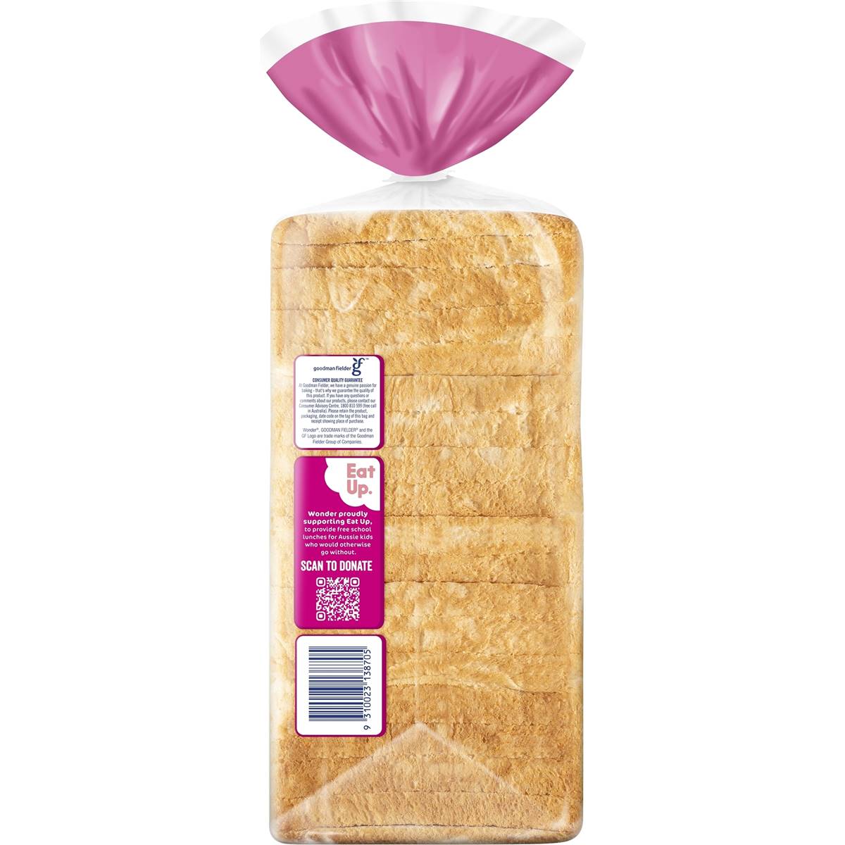 Wonder White Bread Vitamins & Minerals Sandwich 700g Woolworths