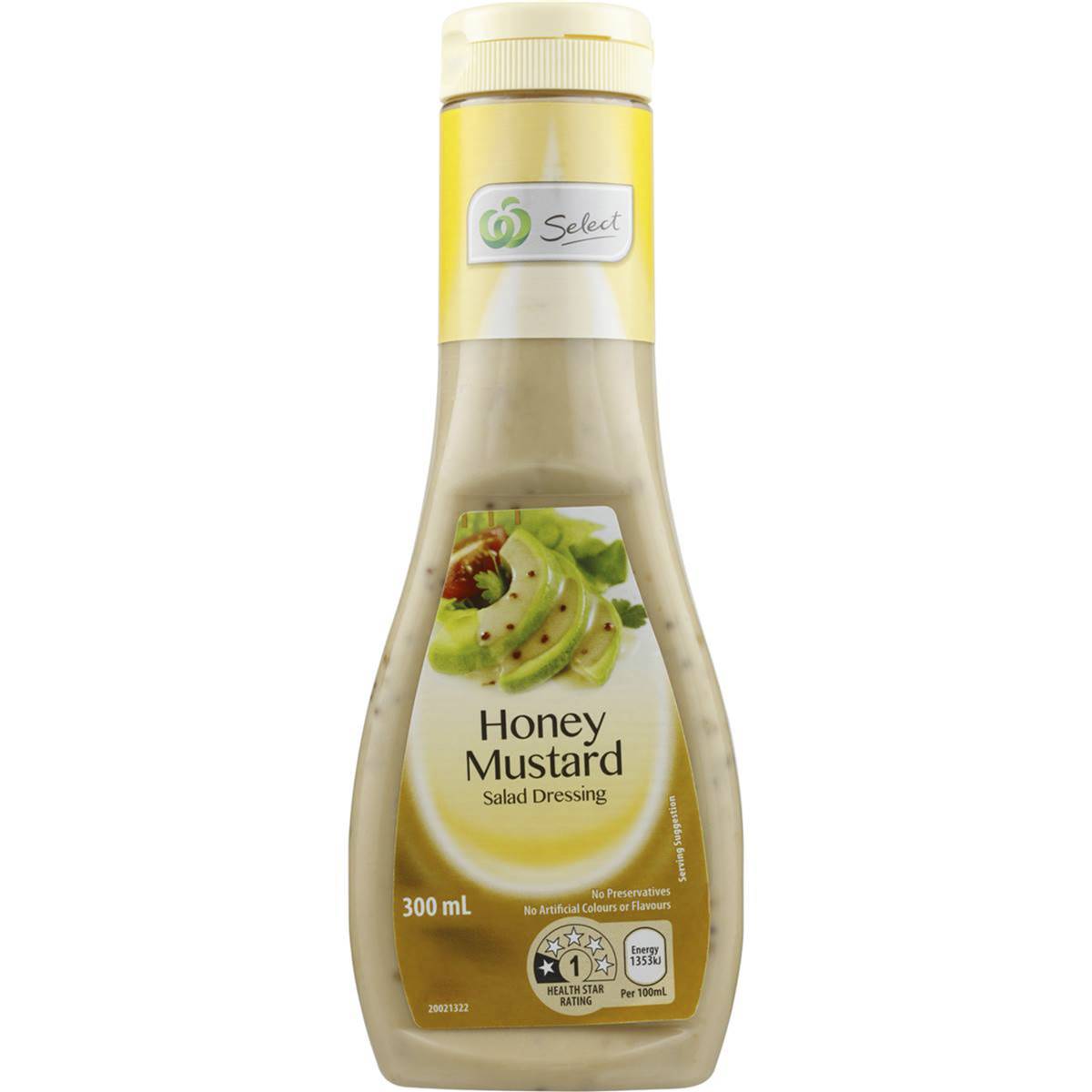 Woolworths Select Dressings Honey Mustard Woolworths