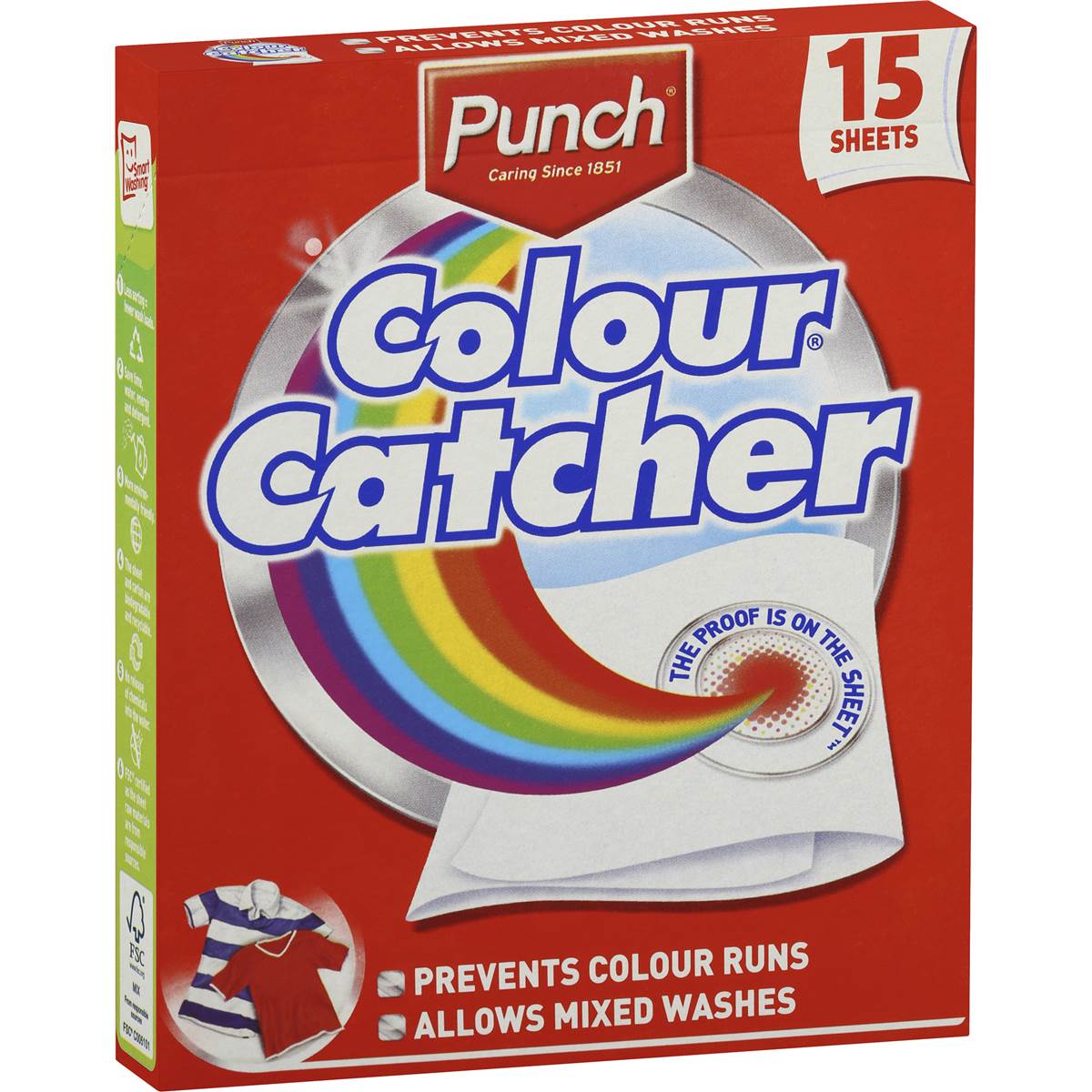 Punch Stain Remover Colour Catcher Sheets 15pk | Woolworths