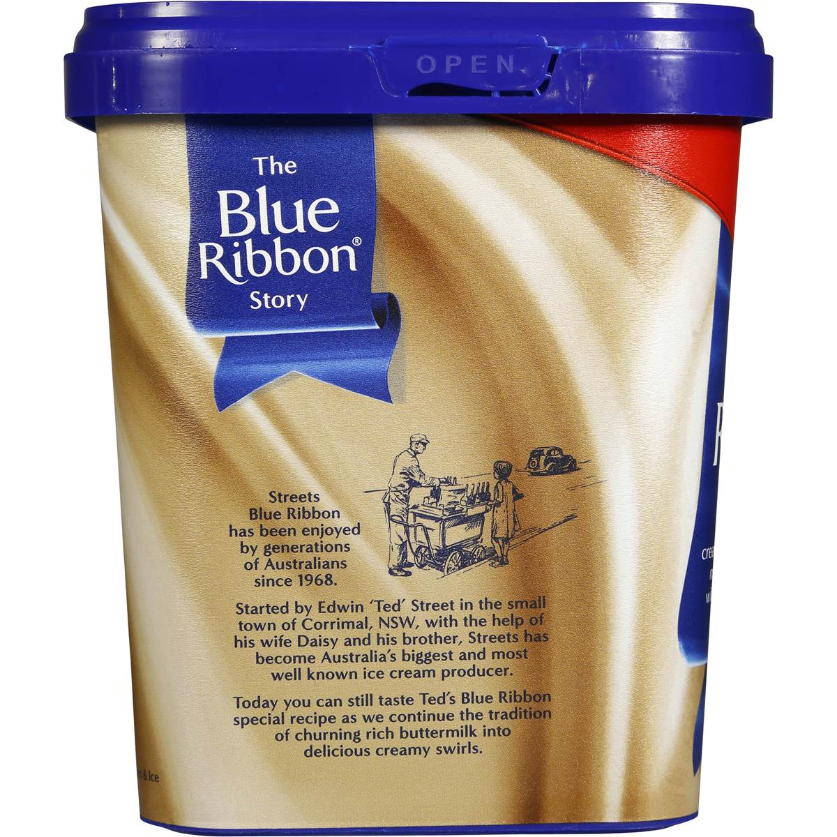 Streets Blue Ribbon 3 In 1 Triple Chocolate 2l tub Woolworths
