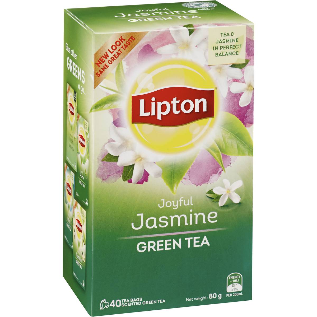 Lipton Green Tea Joyful Jasmine 40pk | Woolworths