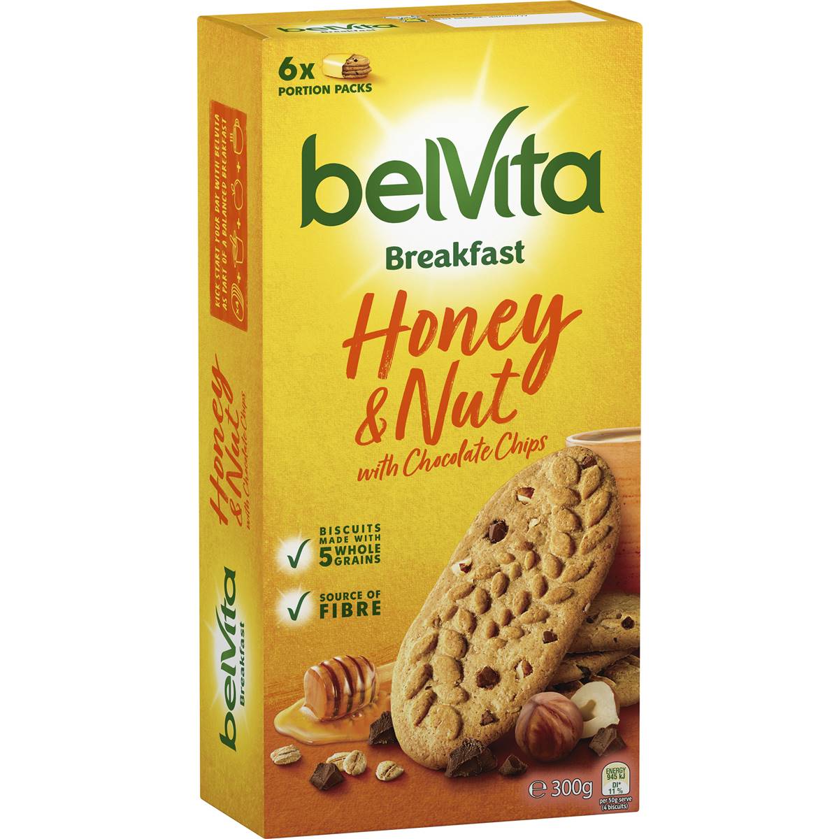 Belvita Honey & Nut Breakfast Biscuits 300g | Woolworths