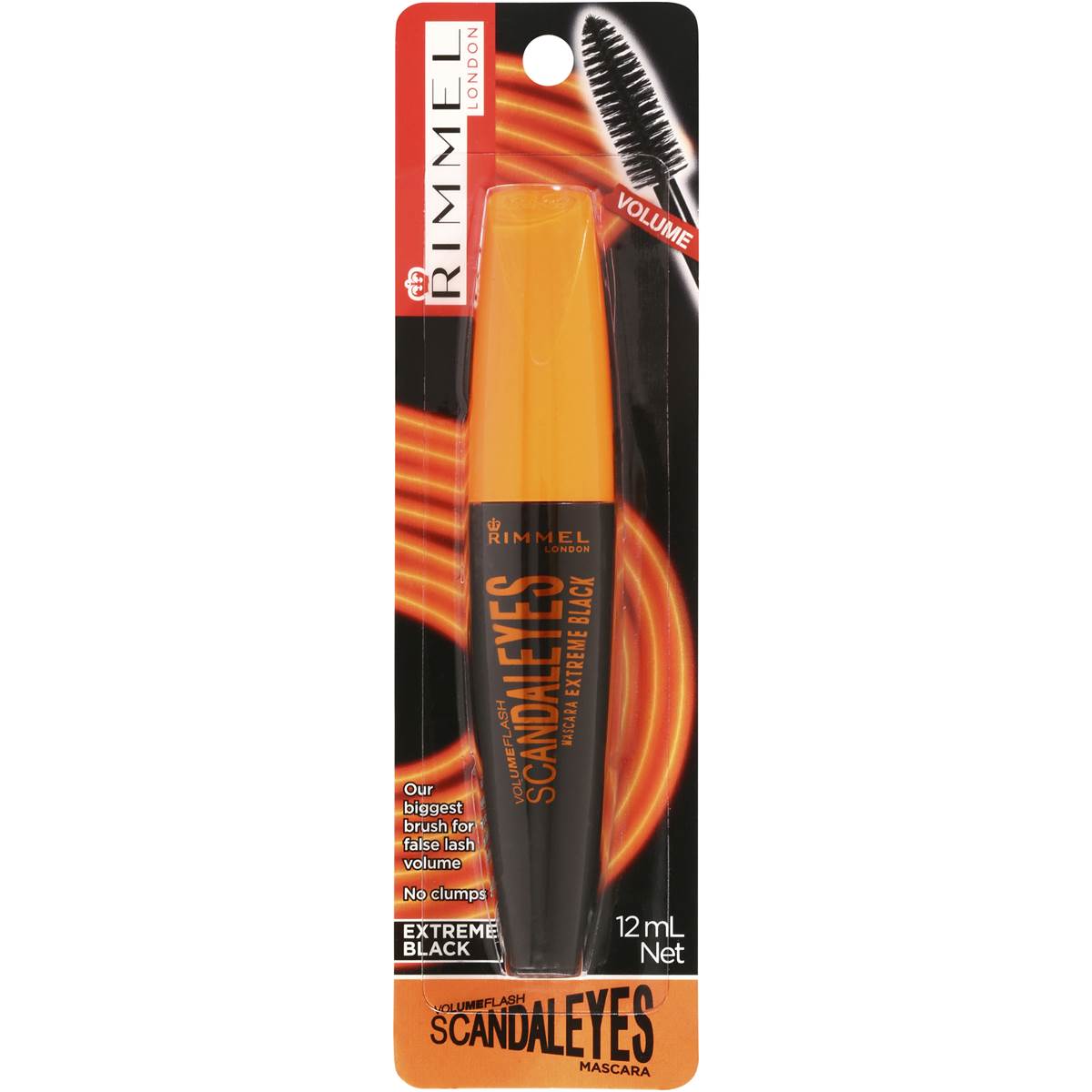Rimmel Scandaleyes Mascara Extreme Black 12ml Woolworths