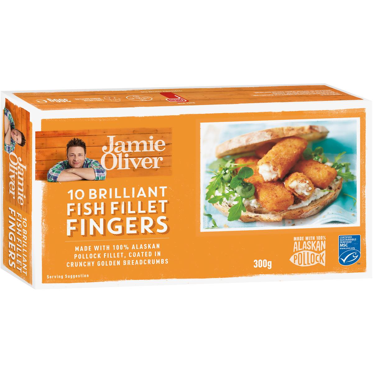 Findus Jamie Oliver Fish Fingers 10pk 300g Woolworths