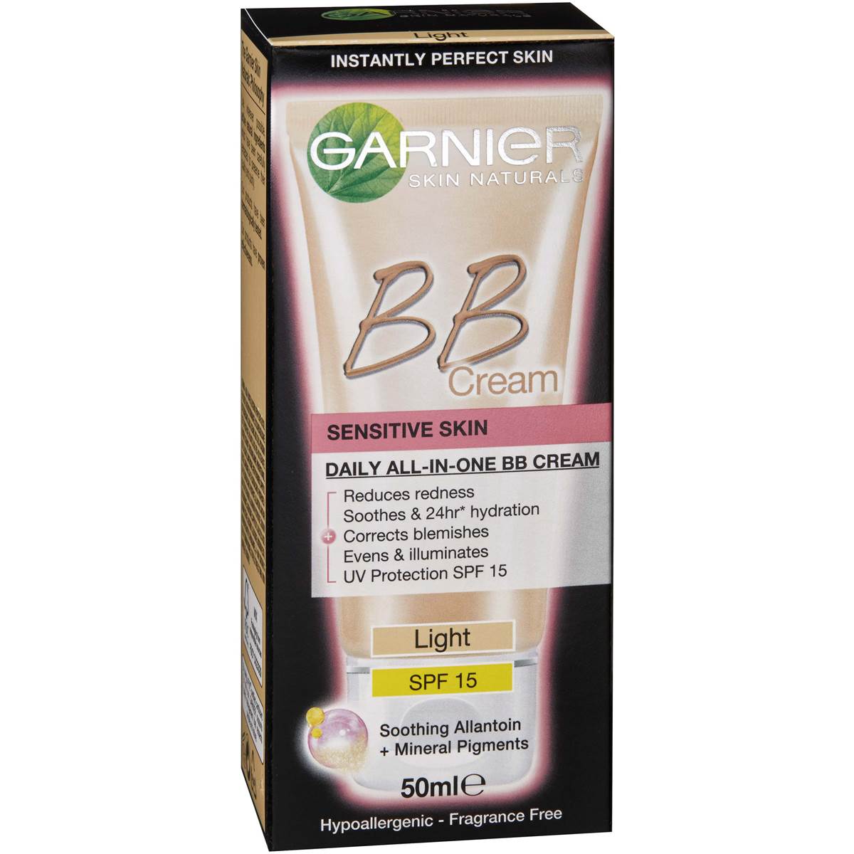 Garnier Bb Cream Sensitive Light 50ml Woolworths