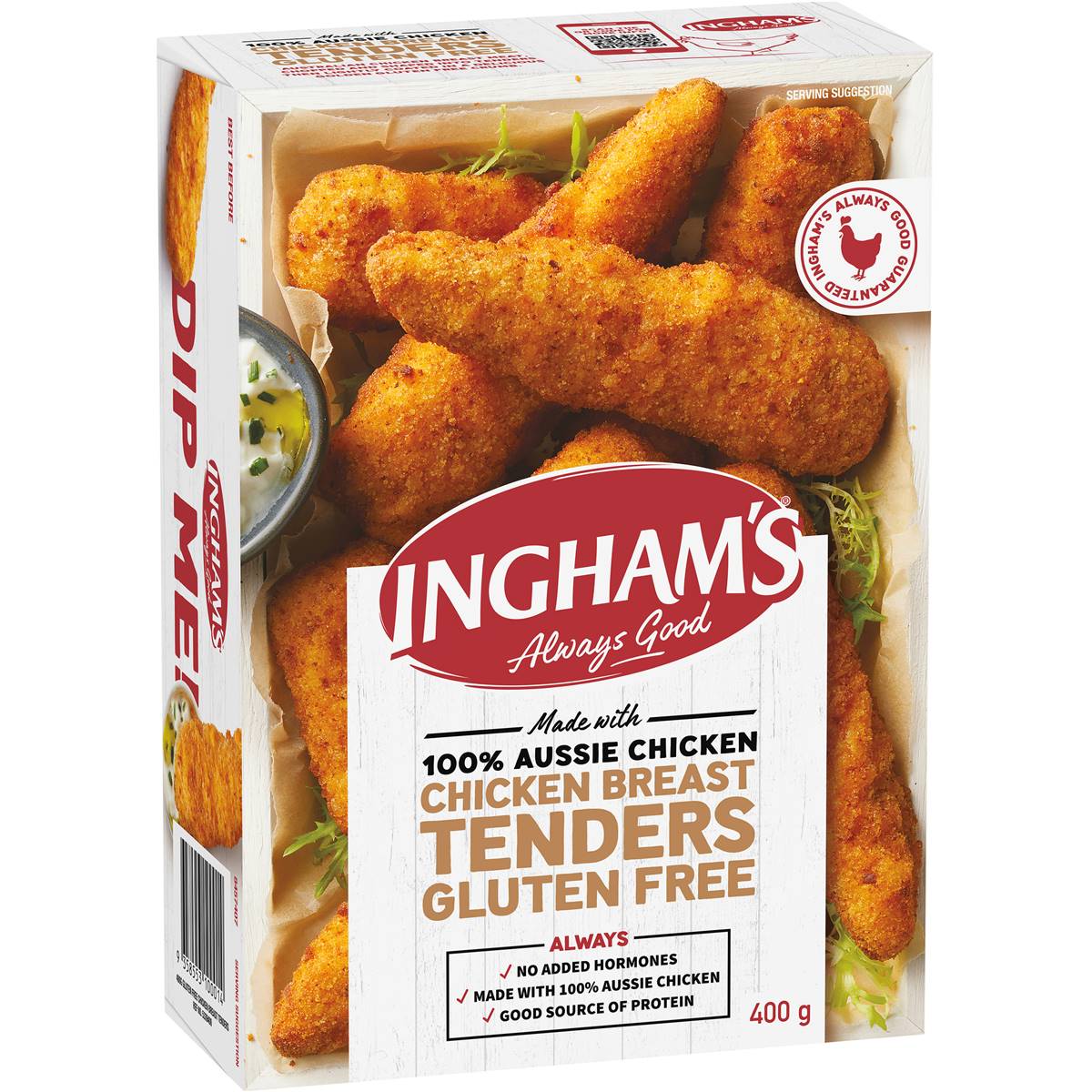 Ingham Chicken Breast Tenders Gluten Free 400g  Woolworths