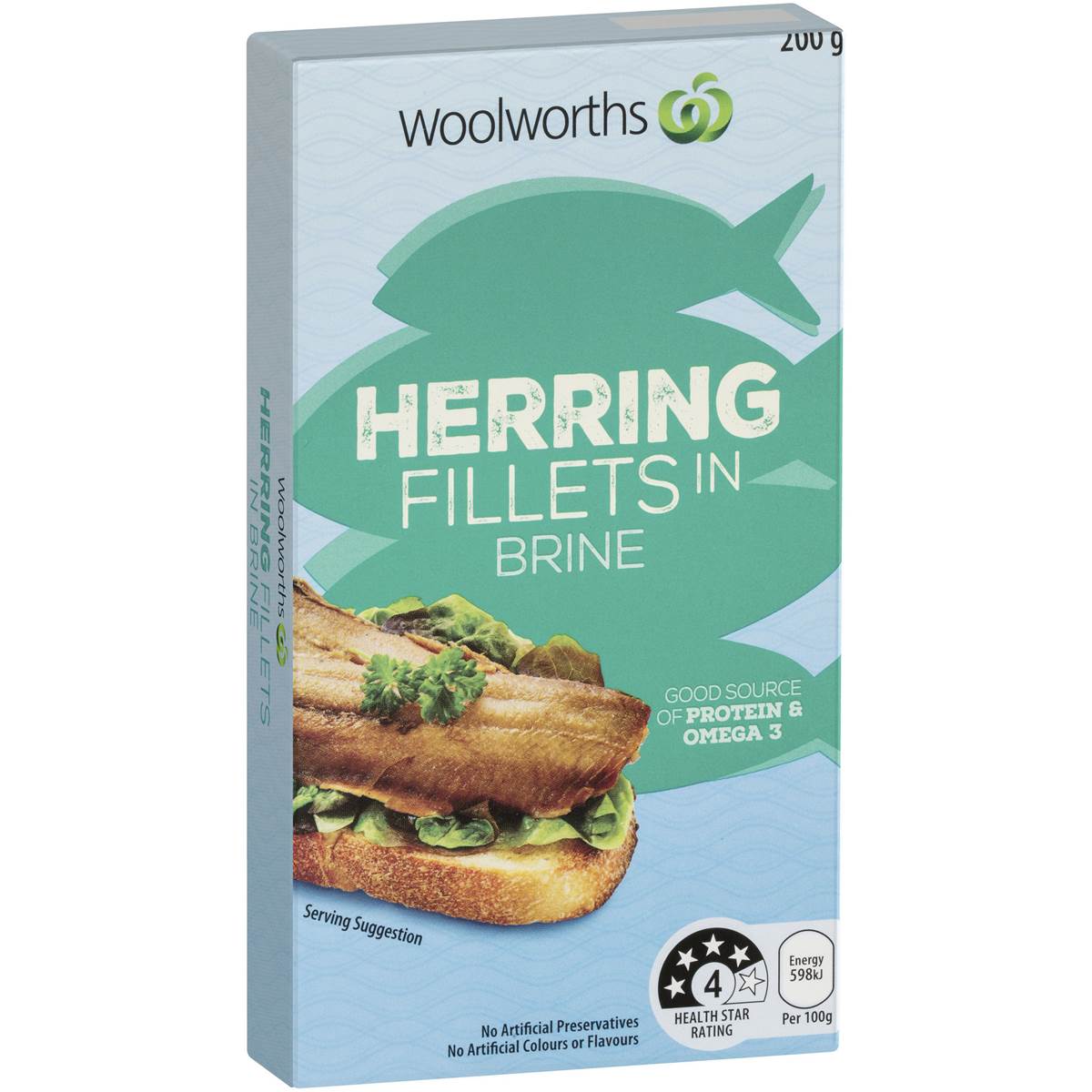Woolworths Herring Fillets In Brine Woolworths